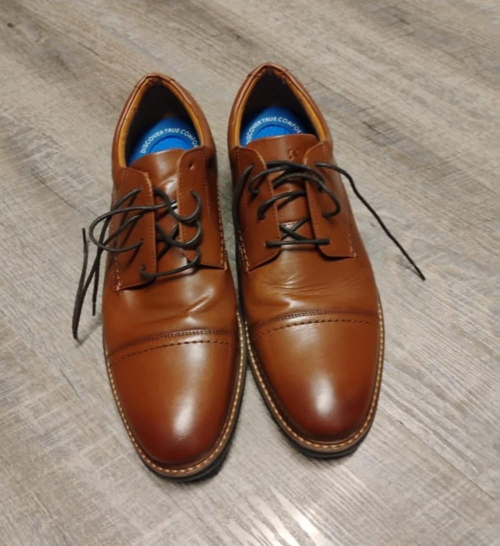 Nunn Bush Shoes Comfortable Office Preppy Leather Dress Casual Mens 11.5D